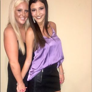 💜Lavender Silk Tank💜